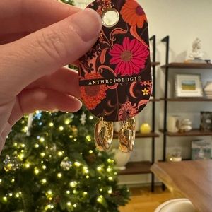 [Anthropologie] small hoop earrings